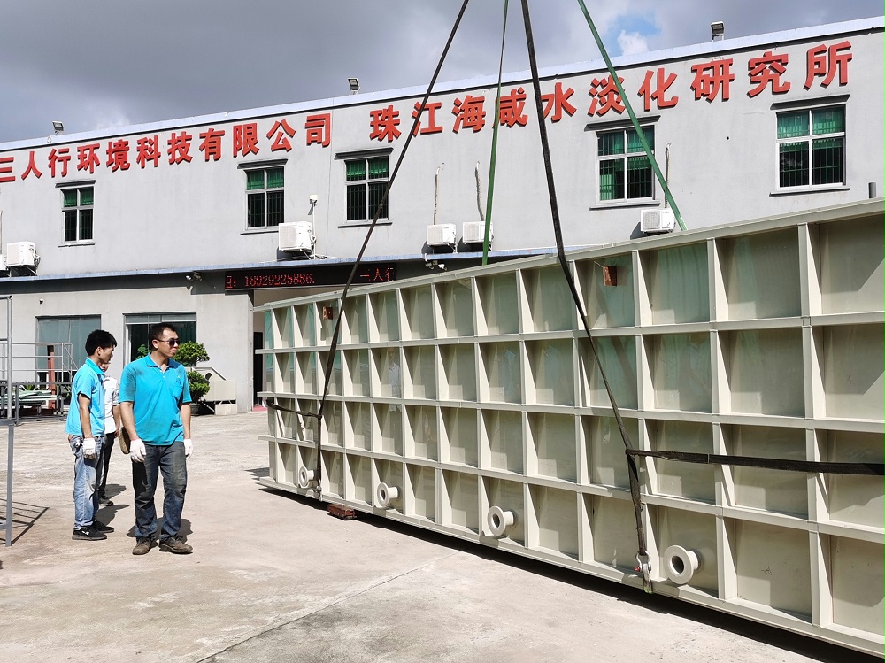 電絮凝設備DXN-40 中水回用除硅-三人行環(huán)境