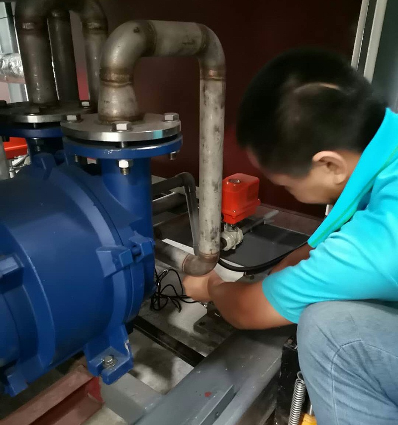 蒸發(fā)設(shè)備現(xiàn)場安裝